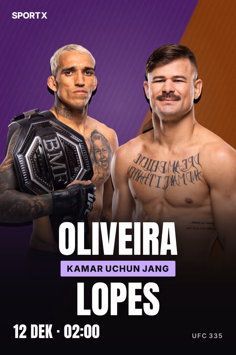 Charles Oliveira — Diyego Lopes, UFC 335